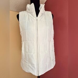 New York &‎ Comapny White Puffer Vest - Size Medium